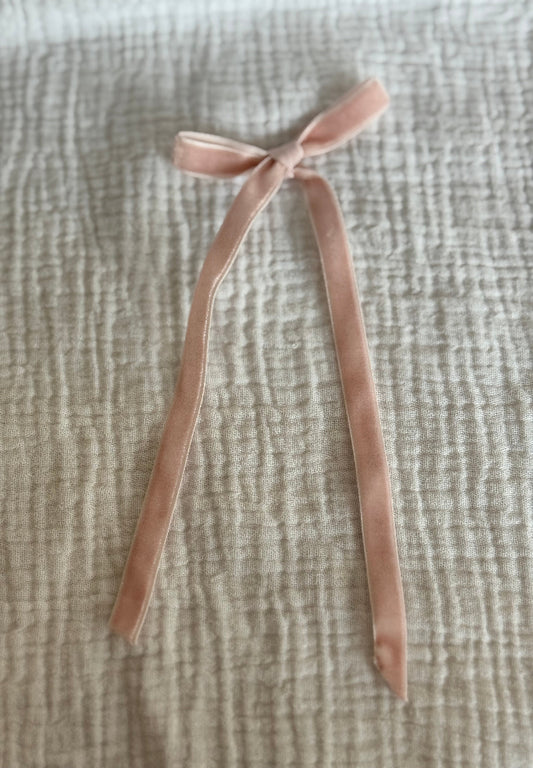 Lazo rosa bebé para mantón