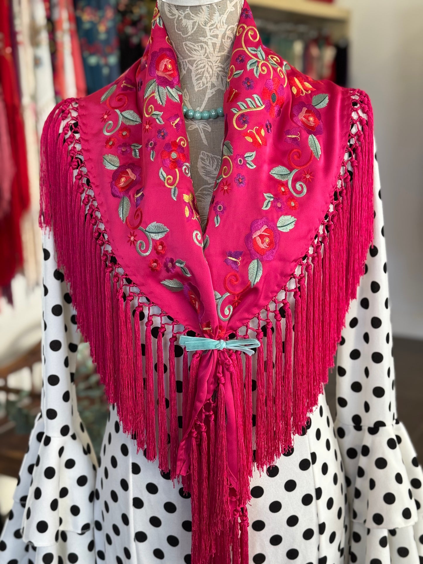 Manton Maria fucsia