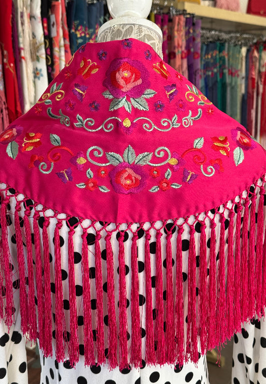 Manton Maria fucsia