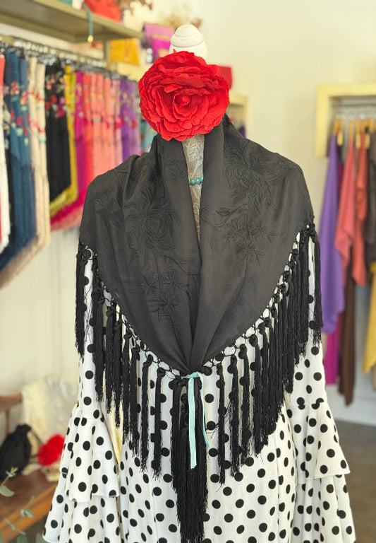 Manton Lola negro