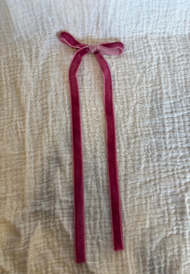 Lazo rosa maquillaje para mantón