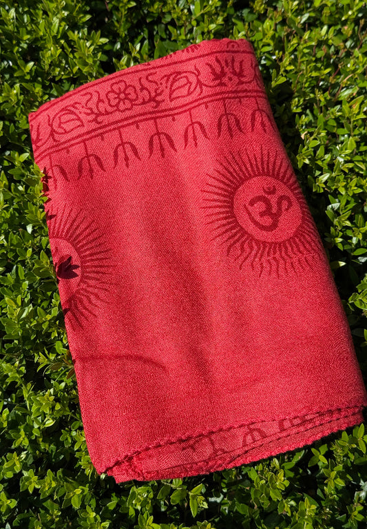 Pareo coral oscuro