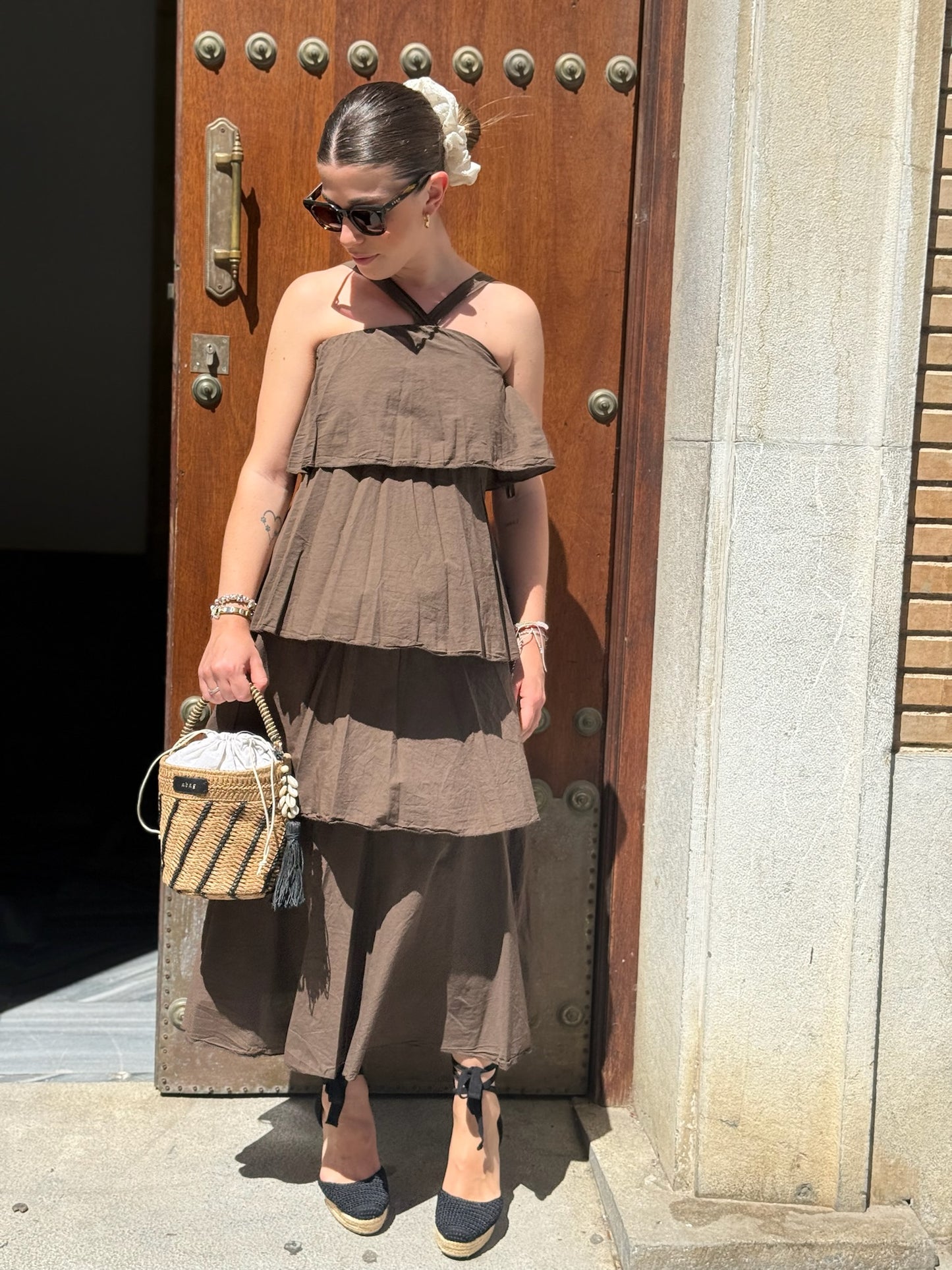 Vestido Gloria Chocolate