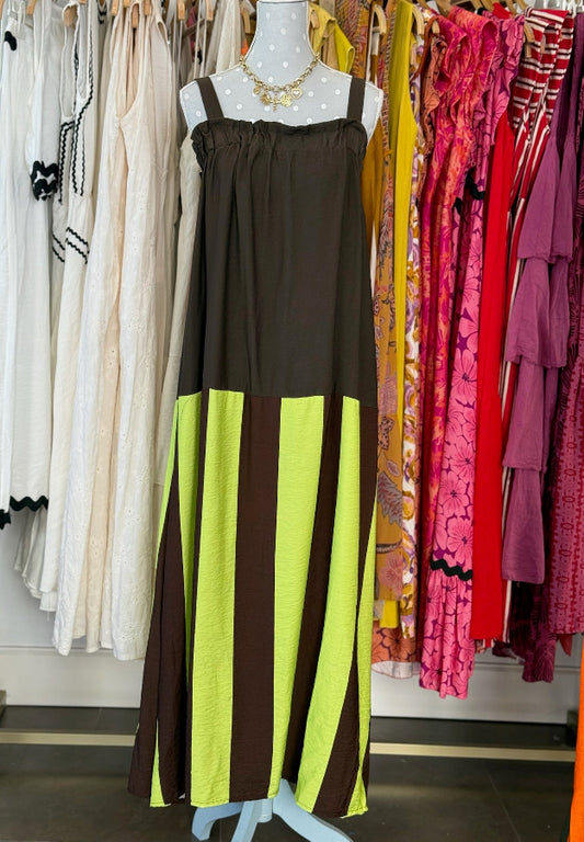 Vestido Lidia marrón