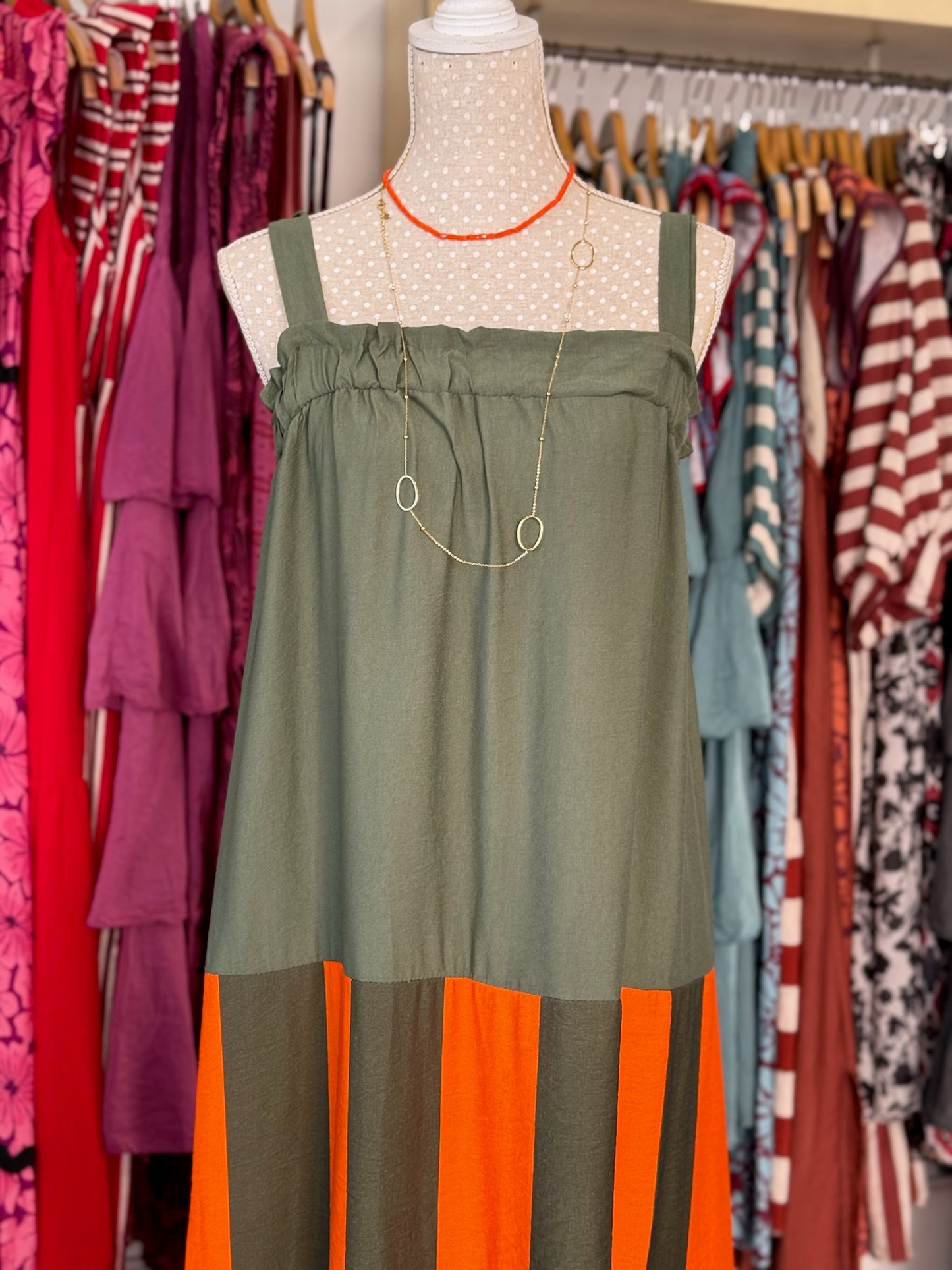 Vestido Lidia verde
