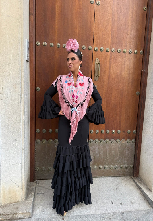 Traje Flamenca Pepa Negro