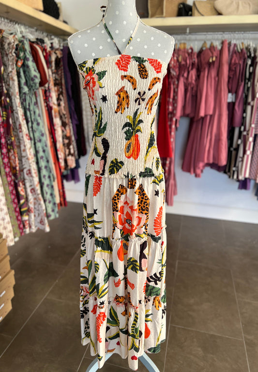 Vestido Aroha Beige