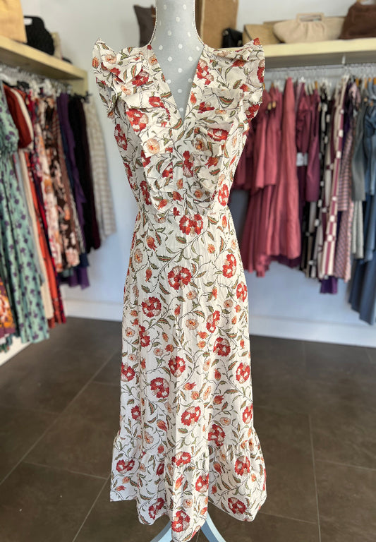 Vestido Elena Beige