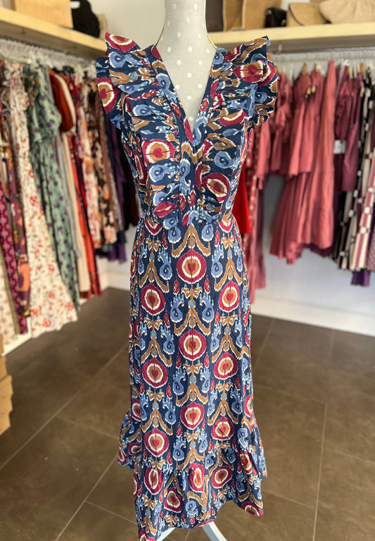 Vestido Elena Azul