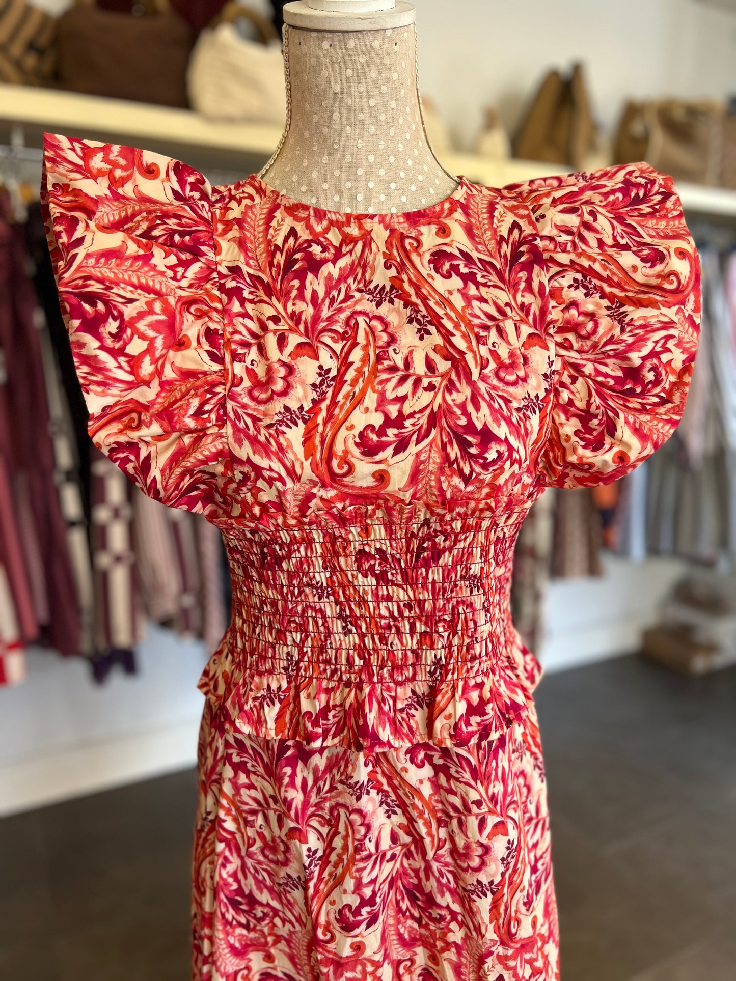 Vestido Olivia naranja