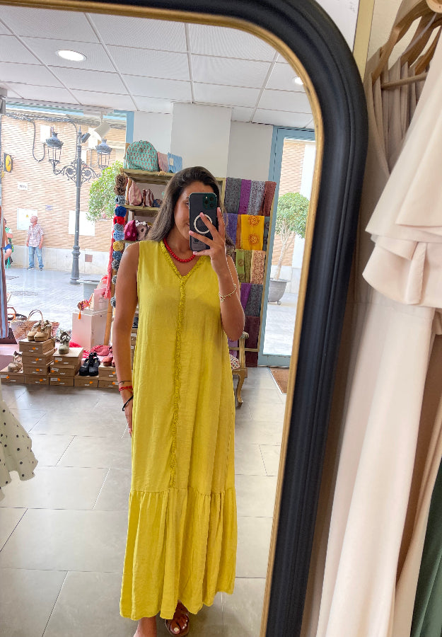 Vestido Alma Amarillo