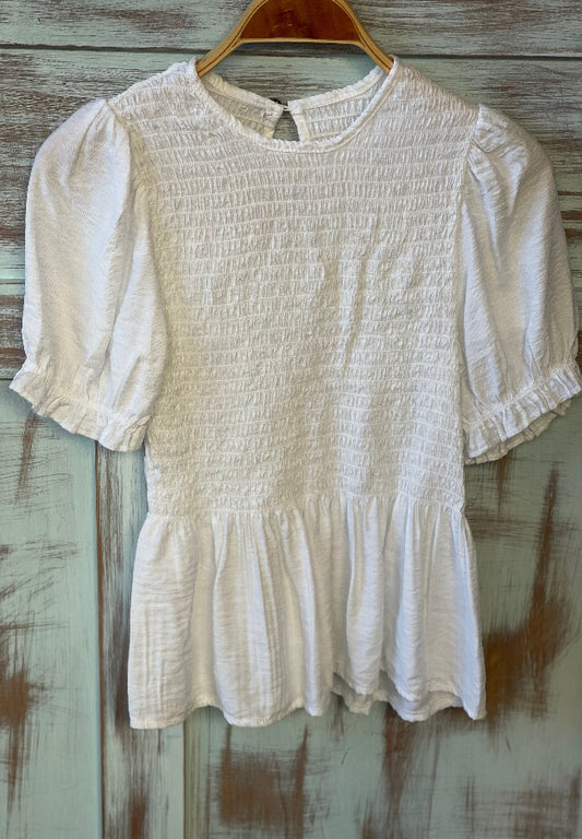 Blusa Valentina blanca
