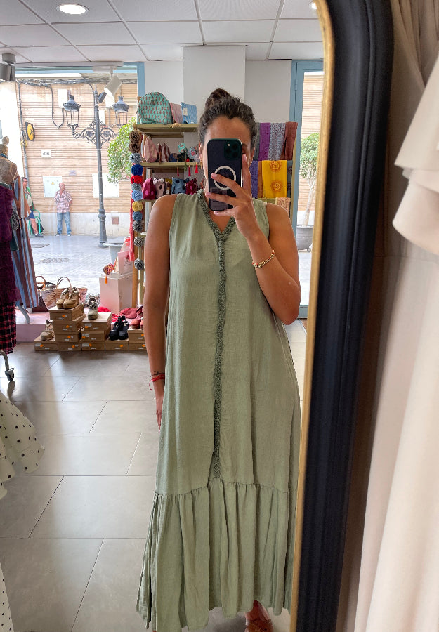 Vestido Alma Verde