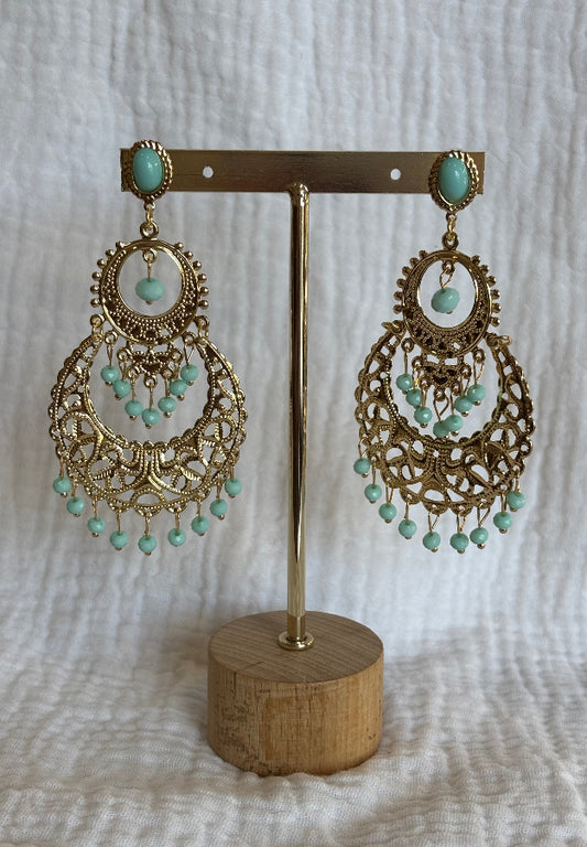 Pendiente Sevilla verde agua