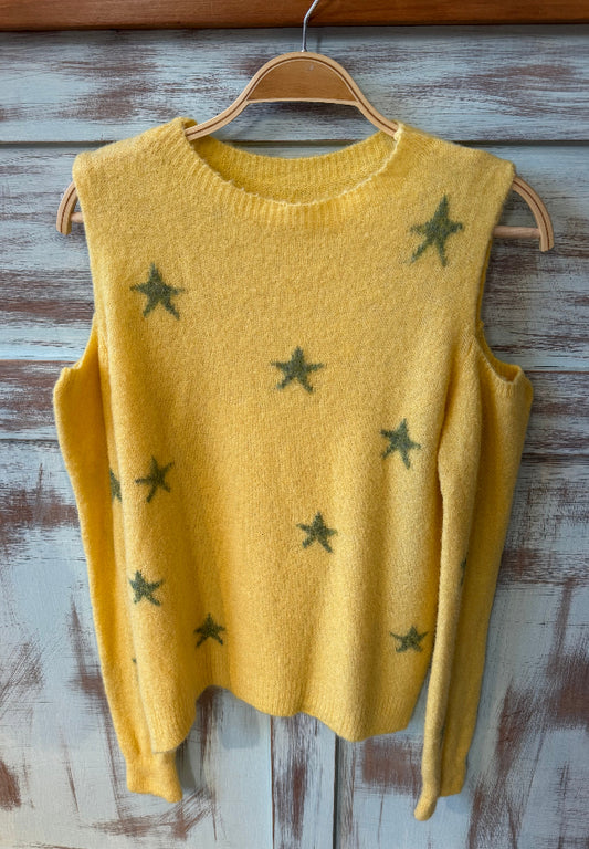 Jersey amarillo estrella verde