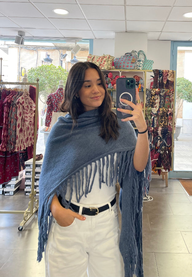 Poncho Azul