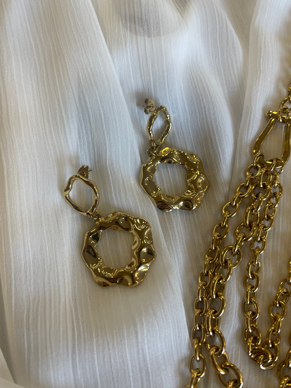 Pendientes Aro Irregular