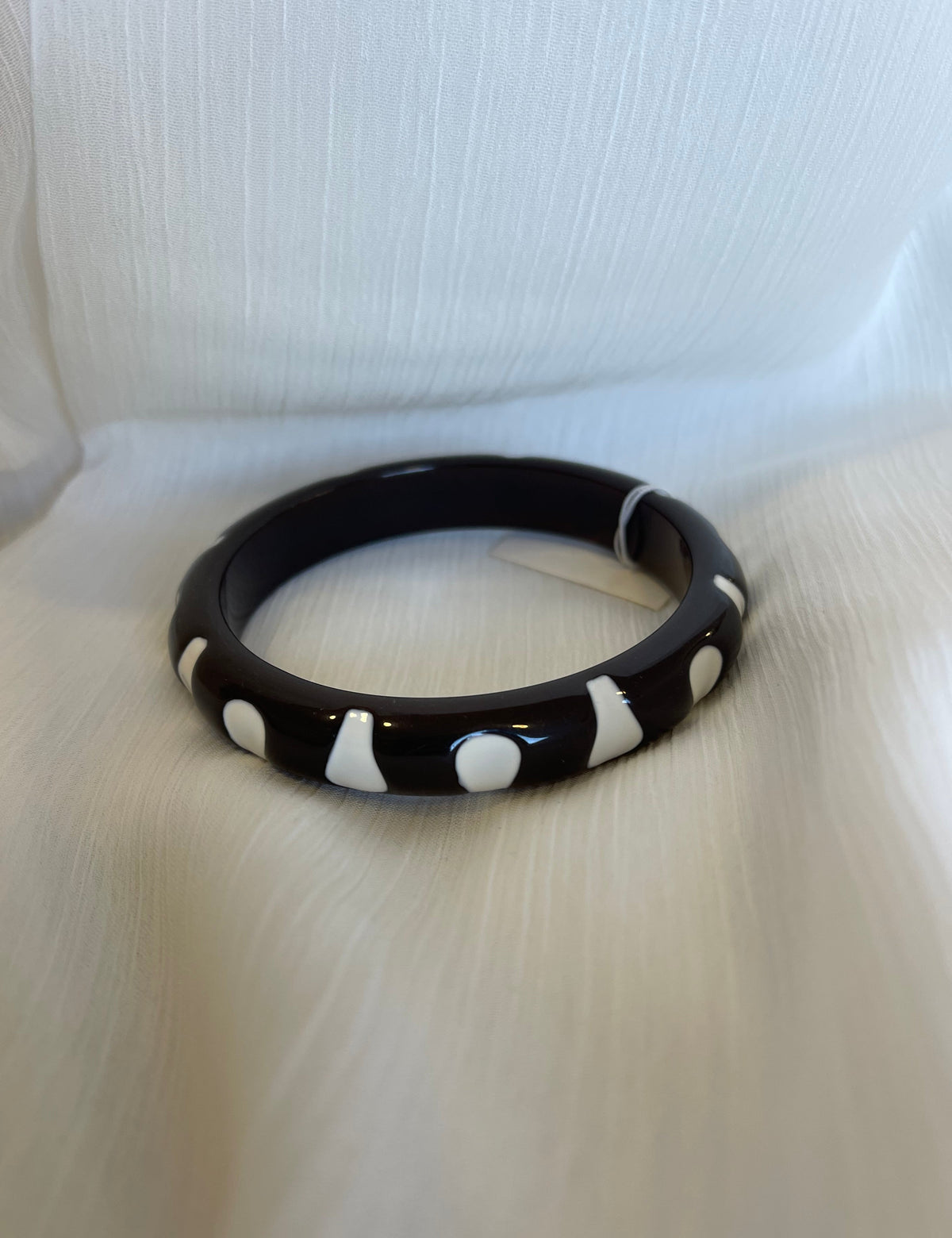 Pulsera Manchas Marrón y Blanco
