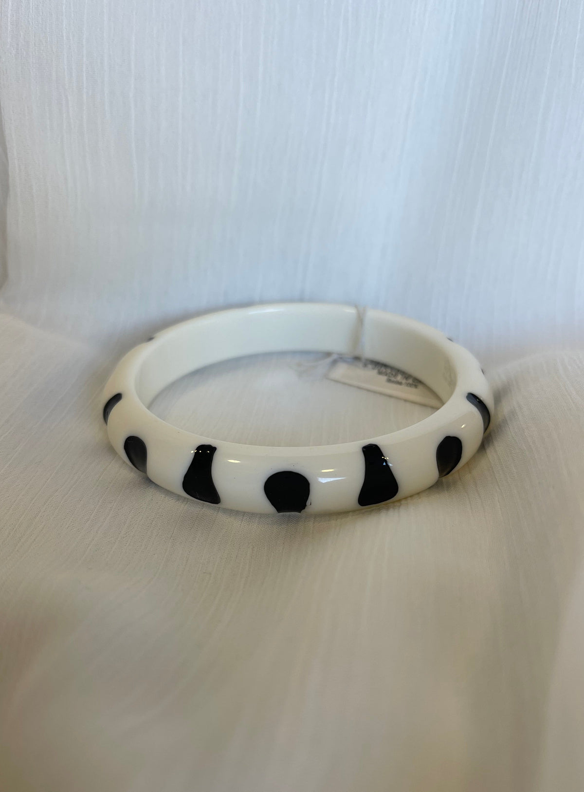 Pulsera Manchas Blanco y Negro