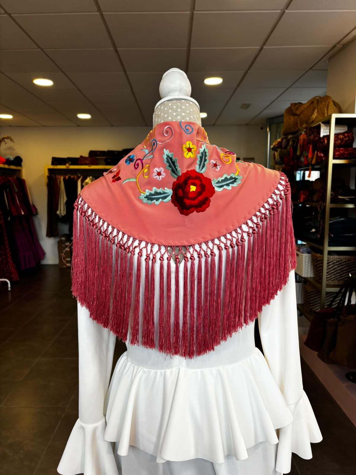 Mantón Granada Melocotón