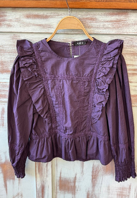 Blusa Elena morada