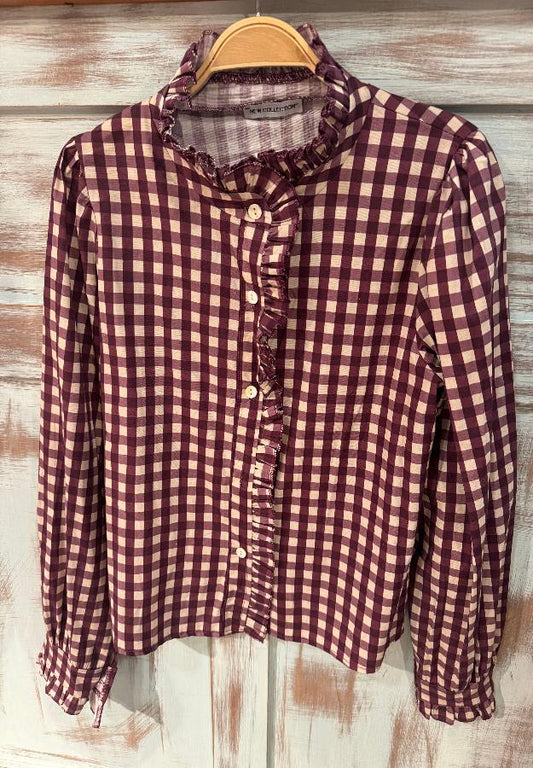 Camisa Idara morada